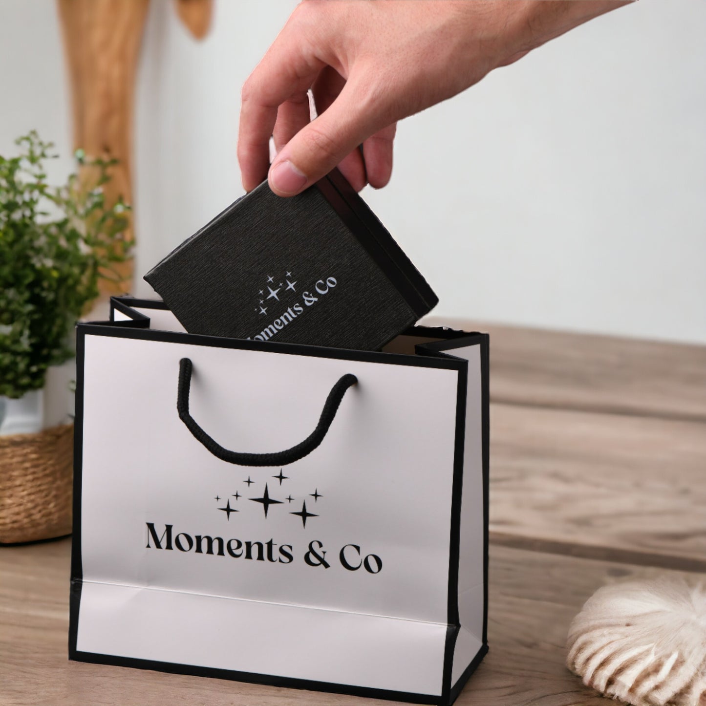 RASPRODAJA - Mama – Srebrni 925 lančić s opalom - Poklon za Mamu od Kćerke