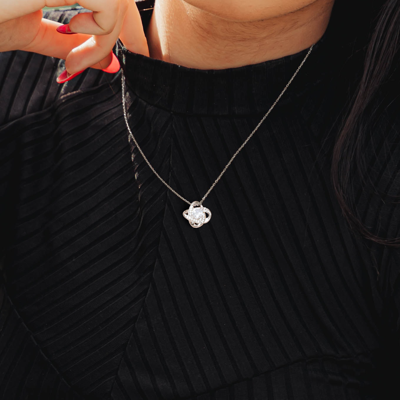 Za Moju Najljepšu Kćerku - 925 Srebreni Lančić - Poklon za Kćerku sa Porukom od Tate - Voli Te Tata