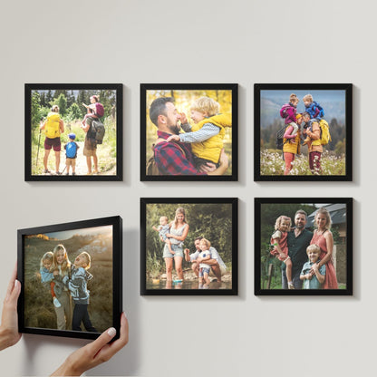Unikatni Zidni Dekor – Personalizovane Fotografije u Elegantnom Ramu bez Bušenja