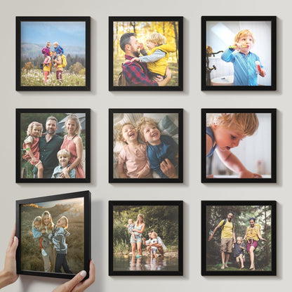 Unikatni Zidni Dekor – Personalizovane Fotografije u Elegantnom Ramu bez Bušenja
