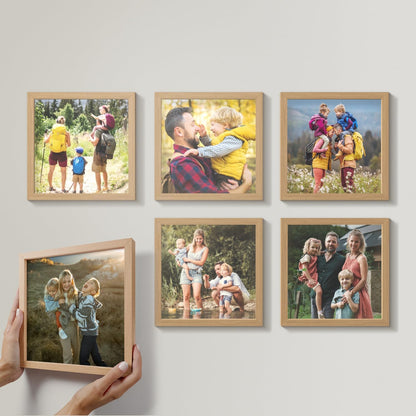 Unikatni Zidni Dekor – Personalizovane Fotografije u Elegantnom Ramu bez Bušenja