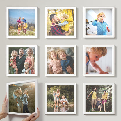Unikatni Zidni Dekor – Personalizovane Fotografije u Elegantnom Ramu bez Bušenja