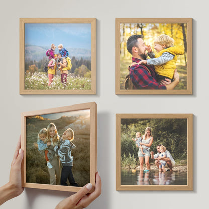 Unikatni Zidni Dekor – Personalizovane Fotografije u Elegantnom Ramu bez Bušenja